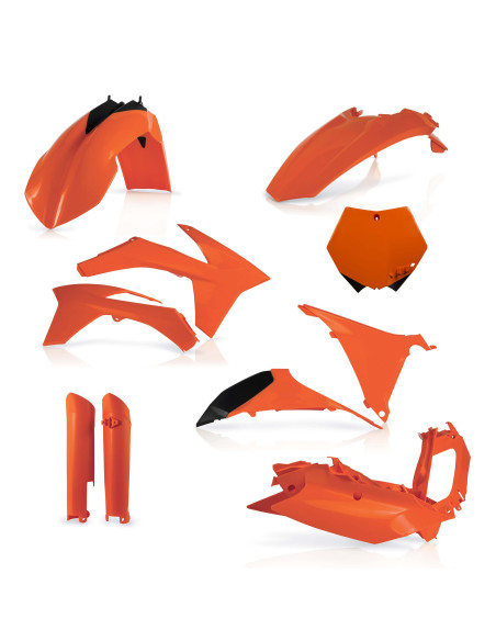 Kit plastiques complet - Orange - ACERBIS KTM 125/150/250 SX 2011