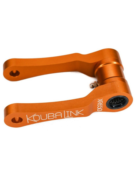 Kit de rabaissement biellette moto KOUBALINK (38.1 mm) rouge - HONDA XR650R
