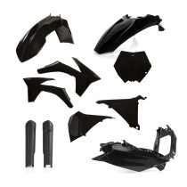 Kit plastiques complet - Noir - ACERBIS KTM 125/150/250 SX 2011