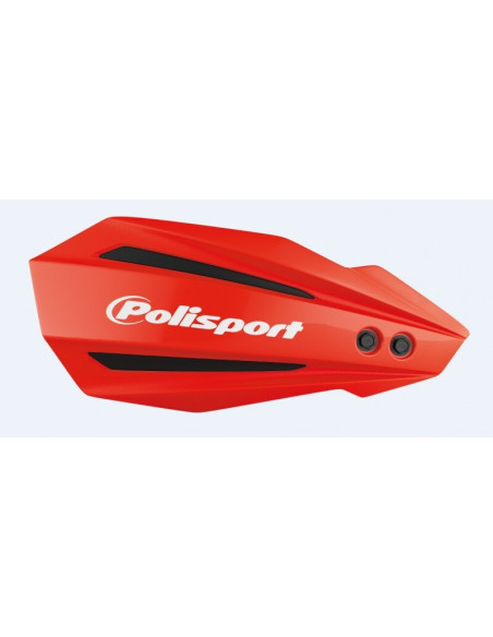 Protège-mains - Rouge - POLISPORT MX BULLIT HONDA CRF-R