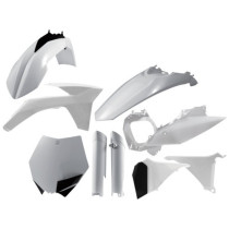 Kit plastiques complet - Blanc - ACERBIS KTM 125/150/250 SX 2012 250/450/505 SXF 2011-2012