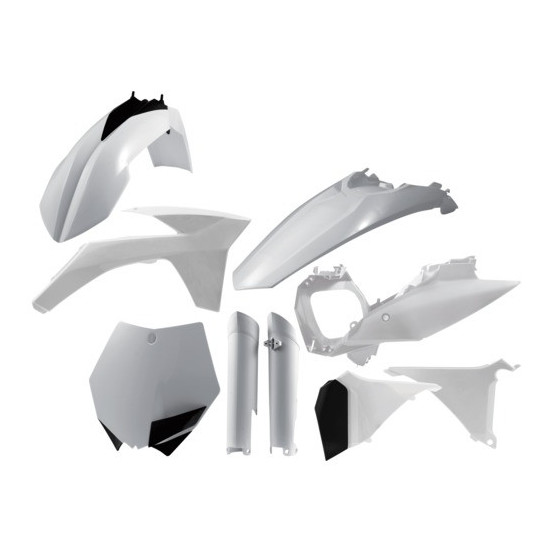 Kit plastiques complet - Blanc - ACERBIS KTM 125/150/250 SX 2012 250/450/505 SXF 2011-2012