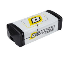 Mousse de guidon DOPPLER Oversize Blanc / Jaune