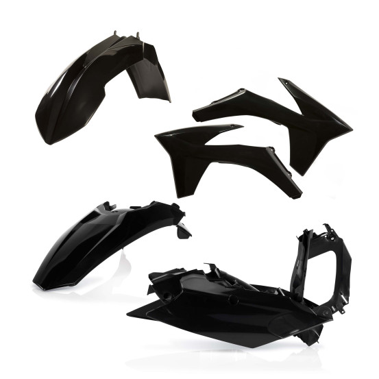 Kit plastiques - Noir - ACERBIS KTM 125/150/250 SX 2011-2012 250/350/450 SXF 2011-2012