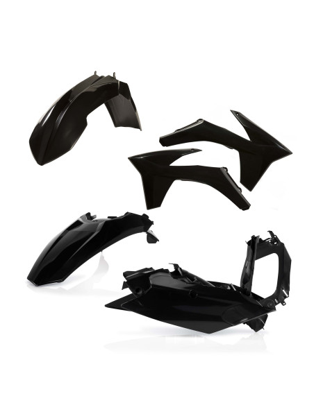 Kit plastiques - Noir - ACERBIS KTM 125/150/250 SX 2011-2012 250/350/450 SXF 2011-2012