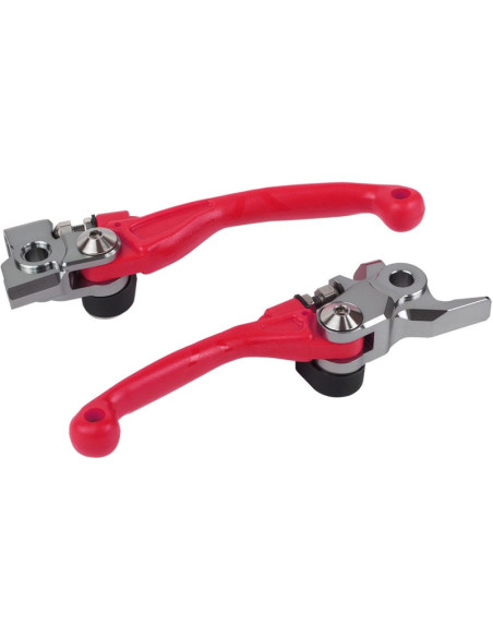 Jeu de leviers - Rouge - POLISPORT Pivot Incassable APT Honda 250-450 CRF-R CRF-RX 2007-2023