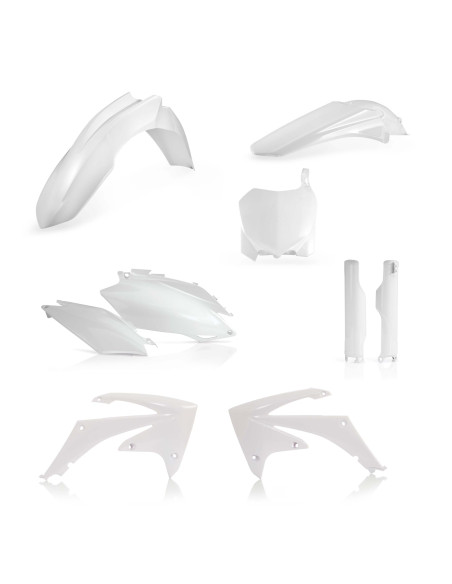Kit plastiques complet - Blanc - ACERBIS Honda 250 CRF-R 2011-2013 450 CRF-R 2011-2012