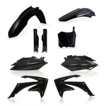 Kit plastiques complet - Noir - ACERBIS Honda 250 CRF-R 2011-2013 450 CRF-R 2011-2012
