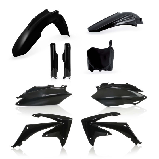 Kit plastiques complet - Noir - ACERBIS Honda 250 CRF-R 2011-2013 450 CRF-R 2011-2012