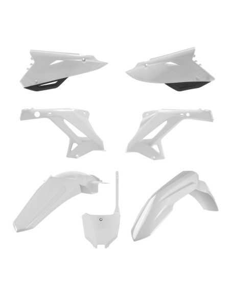 Kit plastique - Blanc - POLISPORT MX Restylé 125 250 CR 2002-2007