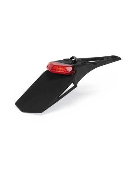 Bavette arrière LED ACERBIS homologuée Noir