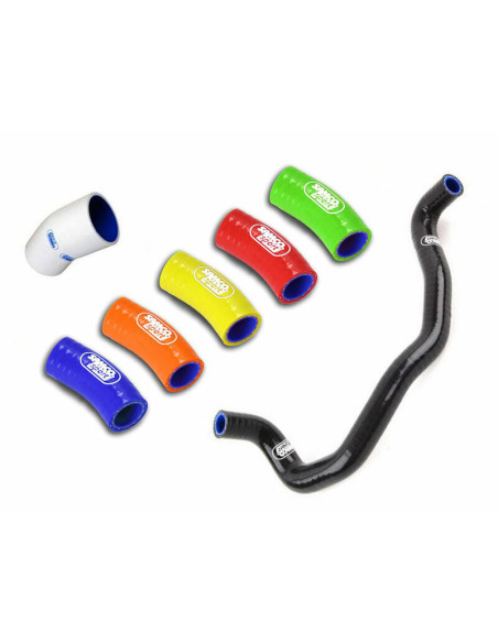 Durites de radiateur SAMCO Rouge Honda x4