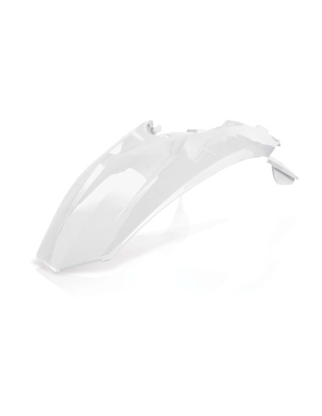 Garde boue arrière - Blanc - ACERBIS KTM 125/200/250/300 EXC 2012-2016 250/350/450/500 EXCF 2012-2016