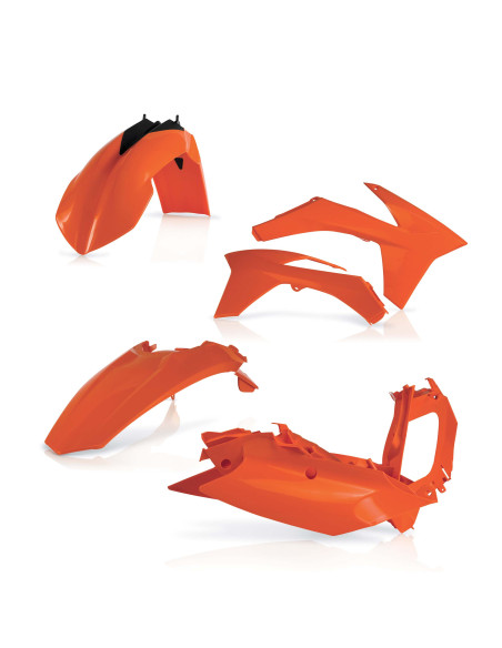 Kit plastiques - Orange - ACERBIS KTM 125/200/250/300 EXC 2012-2013 250/350/400/450/500 EXCF 2012-2013
