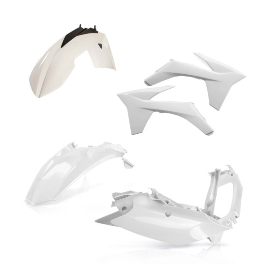 Kit plastiques - Blanc - ACERBIS KTM 125/200/250/300 EXC 2012-2013 250/350/400/450/500 EXCF 2012-2013