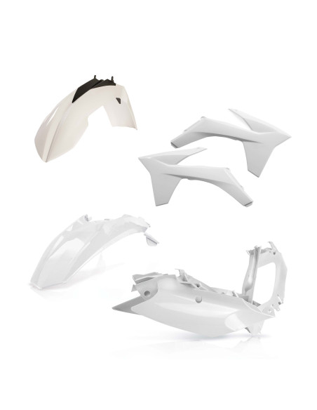 Kit plastiques - Blanc - ACERBIS KTM 125/200/250/300 EXC 2012-2013 250/350/400/450/500 EXCF 2012-2013
