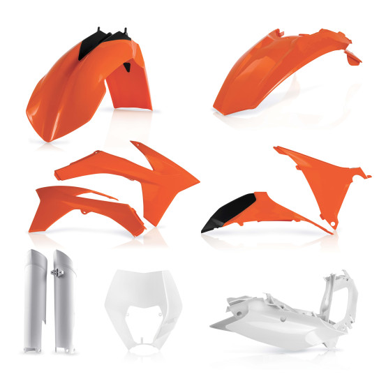 Kit plastiques complet - Origine 2012 - ACERBIS KTM 125/200/250/300/380 EXC 2012-2013 250/350/400/450/500/520540 EXCF 2012-2013