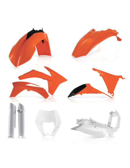Kit plastiques complet - Origine 2012 - ACERBIS KTM 125/200/250/300/380 EXC 2012-2013 250/350/400/450/500/520540 EXCF 2012-2013