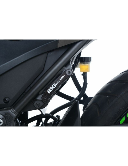 Cache-orifice Repose-pieds passager R&G 250/300 Ninja 2012-2014