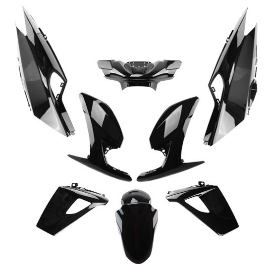 Kit carénages scooter 50 / 125 Peugeot 50 Speedfight 4 Noir