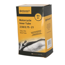 Chambre a air CONTINENTAL Moto 2,50-21 2,75-21 70/100-21 80/90-21 90/80-21 Valve TR4