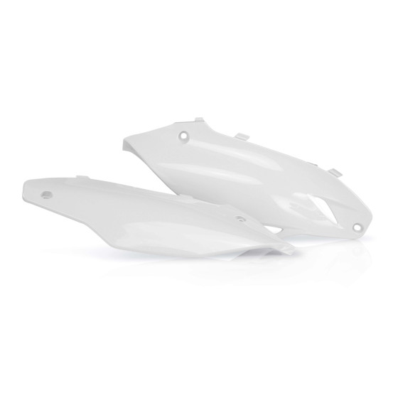 Plaques latérales - Blanc - ACERBIS Kawasaki 250 KXF 2013-2016 450 KXF 2012-2015
