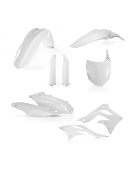 Kit plastiques complet - Blanc - ACERBIS Kawasaki 450 KXF 2012