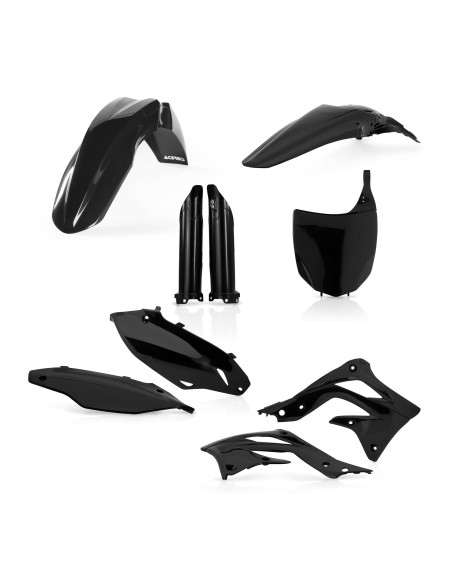 Kit plastiques complet - Noir - ACERBIS Kawasaki 450 KXF 2012