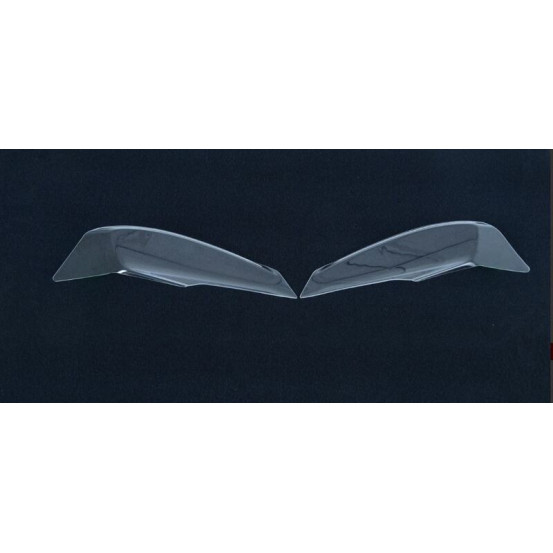 Ecran de protection feu avant R&G RACING translucide par paire - DUCATI MTS Enduro 1260