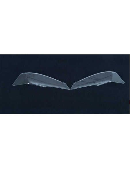 Ecran de protection feu avant R&G RACING translucide par paire - DUCATI MTS Enduro 1260