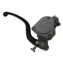 Maitre cylindre de frein radial avec réservoir intégré 19x18 ACCOSSATO - Levier fixe long RST + couvercle noirs