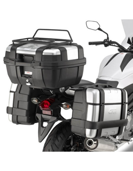 Supports valises Givi Monokey PL1111 Honda NC 700-750 S-X 2012-2013