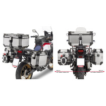 Supports valises Givi Monokey Trekker Outback PL1144CAM Honda CRF1000L Africa Twin 2016-2017