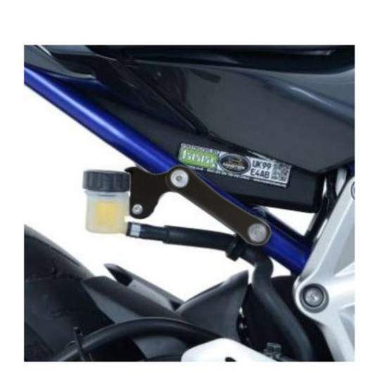 Cache orifice repose-pieds R&G 700 MT-07 2014 - Noir