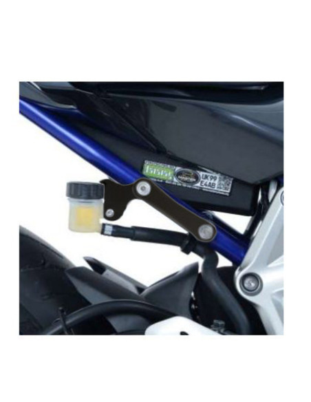 Cache orifice repose-pieds R&G 700 MT-07 2014 - Noir