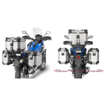 Supports valises Givi Monokey Trekker Outback PL1146CAM Honda NC 750 S-X 2016-2020
