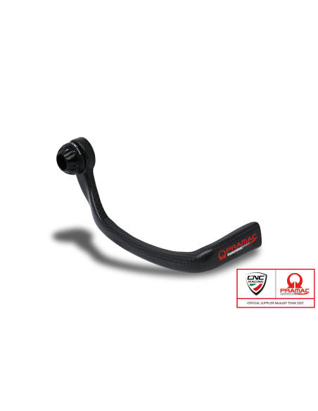 Protection de levier de frein en carbone mat CNC RACING