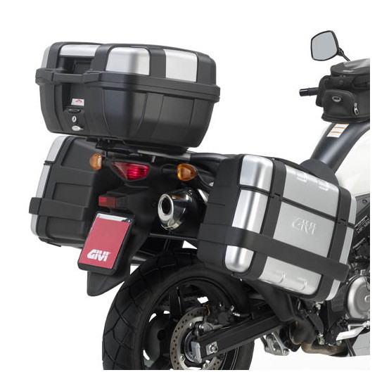 Supports valises Givi Monokey PL3101 Suzuki DL 650 V-Strom L2-L3-L4-L5-L6 2011-2016