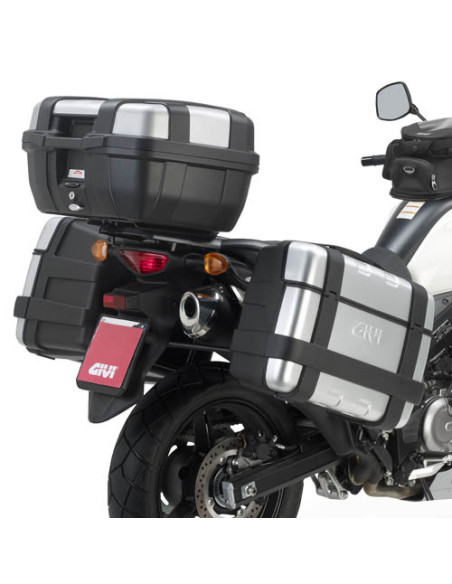 Supports valises Givi Monokey PL3101 Suzuki DL 650 V-Strom L2-L3-L4-L5-L6 2011-2016