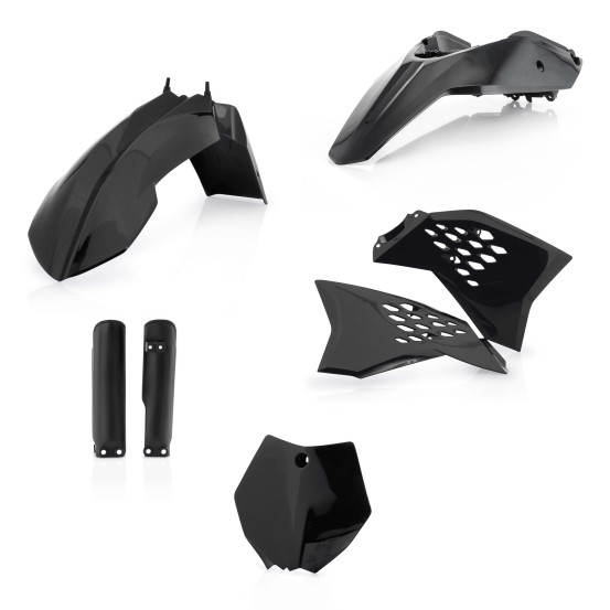 Kit plastiques complet - Noir - ACERBIS KTM 65 SX 2009-2011