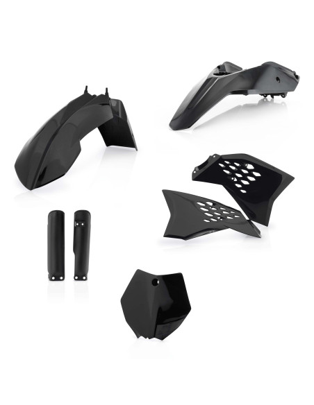 Kit plastiques complet - Noir - ACERBIS KTM 65 SX 2009-2011
