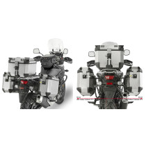 Supports valises Givi Monokey Trekker Outback PL3112CAM Suzuki 1000 DL V-Strom 2017-2024