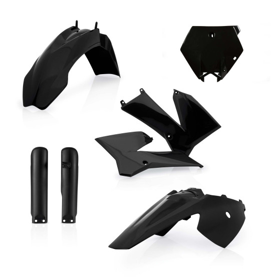 Kit plastiques complet - Noir - ACERBIS KTM 85 SX 2006-2012