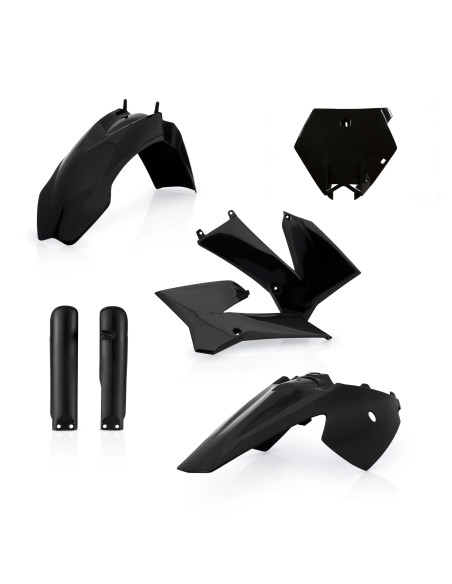 Kit plastiques complet - Noir - ACERBIS KTM 85 SX 2006-2012