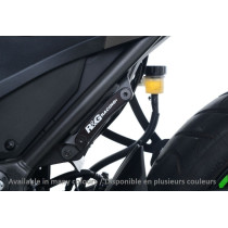 Kit suppression repose-pieds arrière & support d'échappement R&G RACING noir - BMW S1000R
