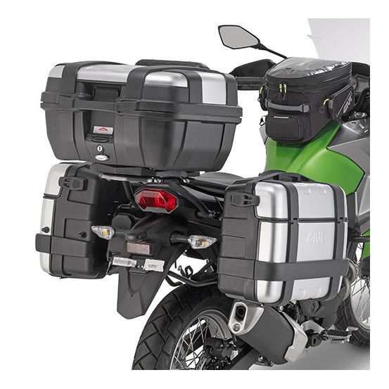 Supports valises Givi Monokey PL4121 Kawasaki 300 X - Versys 2017-2026