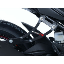 Kit suppression repose-pieds arrière & support d'échappement R&G RACING noir - SUZUKI GSX-S750