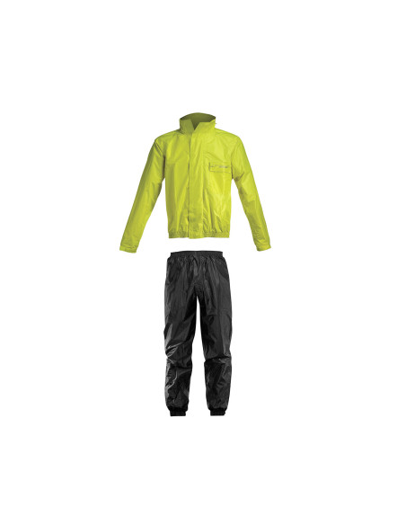 Combinaison de pluie Acerbis - Noir Jaune Fluo