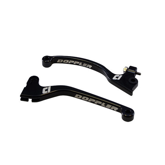 Jeu de leviers DOPPLER Rieju MRT / Sherco / Derbi DRD Evo CNC Noir (AJP)