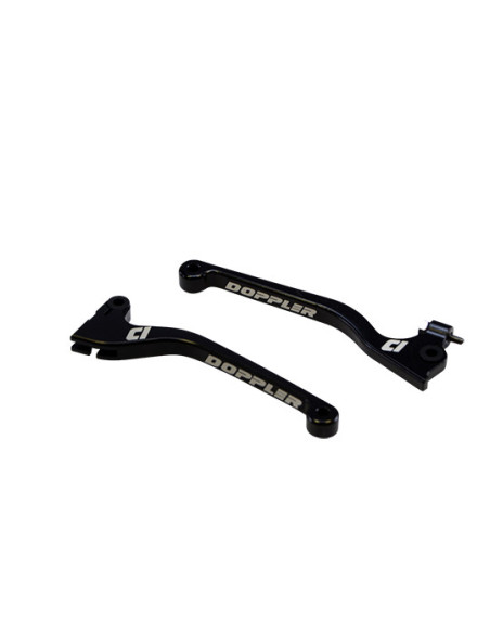 Jeu de leviers DOPPLER Derbi Senda SM / R X-Race 2003-2009 CNC Noir